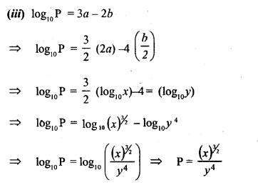 ML Aggarwal Class 9 Solutions for ICSE Maths Chapter 9 Logarithms Q9.2