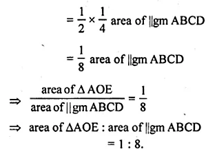 ML Aggarwal Class 10 Solutions for ICSE Maths Chapter 14 Similarity Chapter Test Q10.3