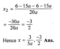 ML Aggarwal Class 10 Solutions for ICSE Maths Chapter 6 Quadratic Equations in One Variable Chapter Test Q8.3