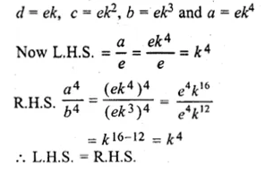 ML Aggarwal Class 10 Solutions for ICSE Maths Chapter 8 Ratio and Proportion Chapter Test Q10.1