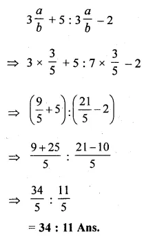 ML Aggarwal Class 10 Solutions for ICSE Maths Chapter 8 Ratio and Proportion Chapter Test Q3.1