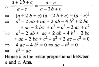ML Aggarwal Class 10 Solutions for ICSE Maths Chapter 8 Ratio and Proportion Chapter Test Q8.1