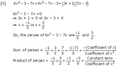 NCERT Solutions for Class 10 Maths Chapter 2 Polynomials 5