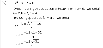NCERT Solutions for Class 10 Maths Chapter 4 Quadratic Equations 19
