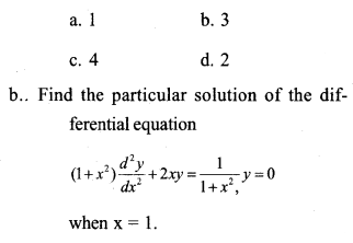Plus Two Maths Previous Year Question Paper March 2017 Q10.1
