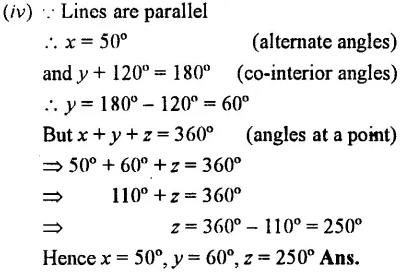 Selina Concise Mathematics Class 7 ICSE Solutions Chapter 14 Lines and Angles images - 1