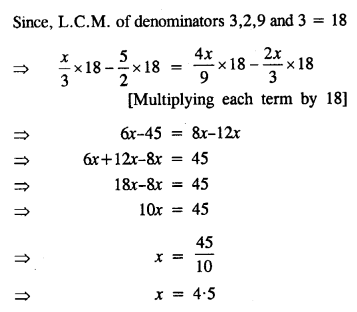 Selina Concise Mathematics Class 8 ICSE Solutions Chapter 14 Linear Equations in one Variable image - 59