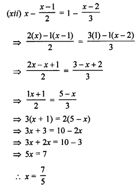 Selina Concise Mathematics Class 8 ICSE Solutions Chapter 14 Linear Equations in one Variable image - 60