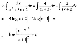 Plus Two Maths Chapter Wise Questions and Answers Chapter 7 Integrals 4M Q3.2