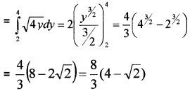 Plus Two Maths Chapter Wise Questions and Answers Chapter 8 Application of Integrals 4M Q4.1