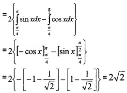 Plus Two Maths Chapter Wise Questions and Answers Chapter 8 Application of Integrals 6M Q8.1