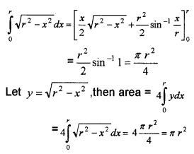 Plus Two Maths Chapter Wise Questions and Answers Chapter 8 Application of Integrals 6M Q9.1