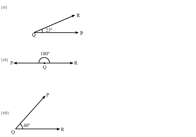 Angles and Their Measurement RS Aggarwal Class 6 Maths Solutions Ex 13C 2.3