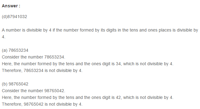 Factors and Multiples RS Aggarwal Class 6 Maths Solutions Ex 2F 3.1