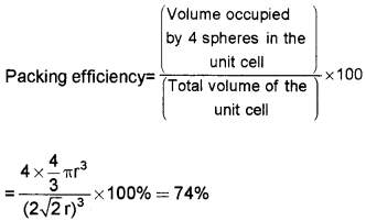 Plus Two Chemistry Chapter Wise Questions and Answers Chapter 1 The Solid State 3M Q6.1