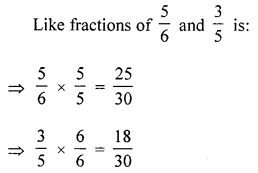 ML Aggarwal Class 6 Solutions for ICSE Maths Chapter 6 Fractions Check Your Progress 12