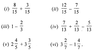 ML Aggarwal Class 6 Solutions for ICSE Maths Chapter 6 Fractions Ex 6.5 1