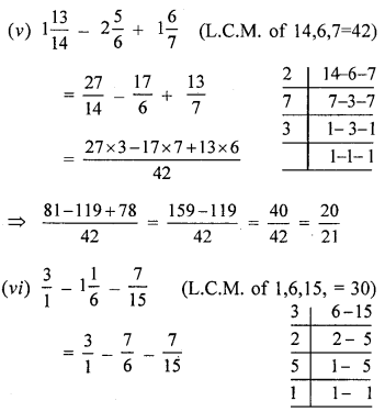 ML Aggarwal Class 6 Solutions for ICSE Maths Chapter 6 Fractions Ex 6.5 14