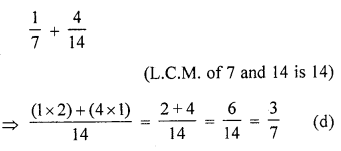 ML Aggarwal Class 6 Solutions for ICSE Maths Chapter 6 Fractions Objective Type Questions 13