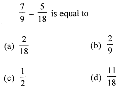 ML Aggarwal Class 6 Solutions for ICSE Maths Chapter 6 Fractions Objective Type Questions 14