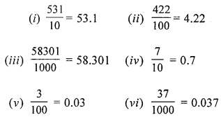 ML Aggarwal Class 6 Solutions for ICSE Maths Chapter 7 Decimals Ex 7.2 2