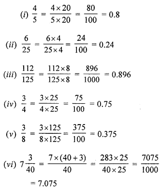 ML Aggarwal Class 6 Solutions for ICSE Maths Chapter 7 Decimals Ex 7.2 7