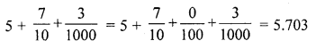ML Aggarwal Class 6 Solutions for ICSE Maths Chapter 7 Decimals Objective Type Questions 5