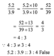 ML Aggarwal Class 6 Solutions for ICSE Maths Chapter 8 Ratio and Proportion Ex 8.2 3