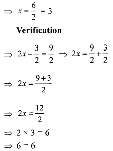 ML Aggarwal Class 6 Solutions for ICSE Maths Chapter 9 Algebra Check Your Progress 4