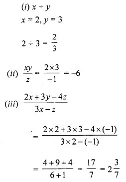 ML Aggarwal Class 6 Solutions for ICSE Maths Chapter 9 Algebra Ex 9.4 1