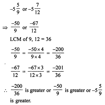 ML Aggarwal Class 7 ICSE Maths Model Question Paper 1 Q8.1