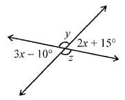 ML Aggarwal Class 7 Solutions for ICSE Maths Chapter 10 Lines and Angles Check Your Progress Q4.1