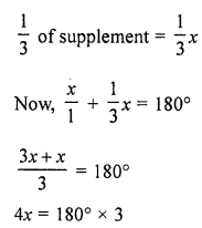 ML Aggarwal Class 7 Solutions for ICSE Maths Chapter 10 Lines and Angles Objective Type Questions Q6.1