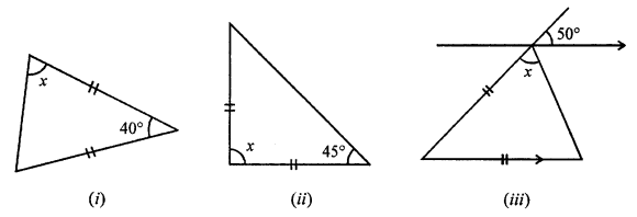 ML Aggarwal Class 7 Solutions for ICSE Maths Chapter 11 Triangles and its Properties Ex 11.3 Q2.1