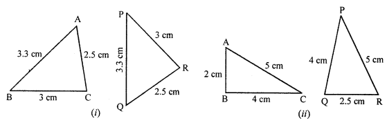 ML Aggarwal Class 7 Solutions for ICSE Maths Chapter 12 Congruence of Triangles Ex 12.1 Q3.1