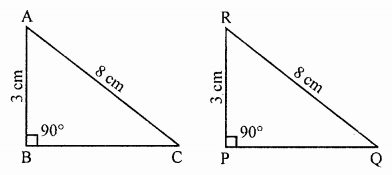 ML Aggarwal Class 7 Solutions for ICSE Maths Chapter 12 Congruence of Triangles Ex 12.2 Q8.1