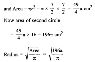 ML Aggarwal Class 7 Solutions for ICSE Maths Chapter 16 Perimeter and Area Check Your Progress Q8.1