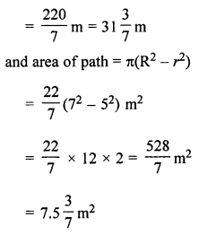 ML Aggarwal Class 7 Solutions for ICSE Maths Chapter 16 Perimeter and Area Ex 16.3 Q16.2