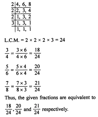 ML Aggarwal Class 7 Solutions for ICSE Maths Chapter 2 Fractions and Decimals Ex 2.1 Q7.1