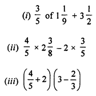 ML Aggarwal Class 7 Solutions for ICSE Maths Chapter 2 Fractions and Decimals Ex 2.7 1.1