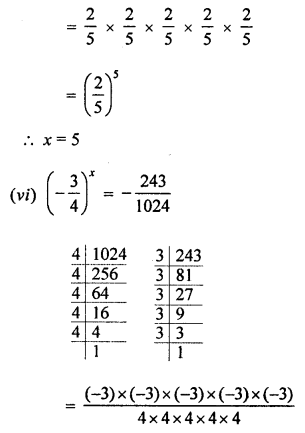 ML Aggarwal Class 7 Solutions for ICSE Maths Chapter 4 Exponents and Powers Ex 4.1 Q10.3