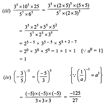 ML Aggarwal Class 7 Solutions for ICSE Maths Chapter 4 Exponents and Powers Ex 4.2 Q8.3