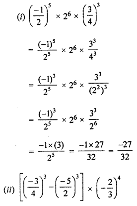 ML Aggarwal Class 7 Solutions for ICSE Maths Chapter 4 Exponents and Powers Ex 4.2 Q9.2