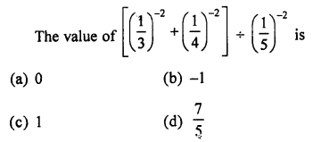 ML Aggarwal Class 7 Solutions for ICSE Maths Chapter 4 Exponents and Powers Objective Type Questions mul Q14.1