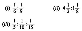ML Aggarwal Class 7 Solutions for ICSE Maths Chapter 6 Ratio and Proportion Ex 6.1 Q1.1