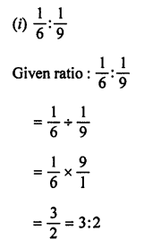 ML Aggarwal Class 7 Solutions for ICSE Maths Chapter 6 Ratio and Proportion Ex 6.1 Q1.2