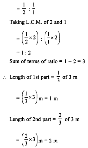ML Aggarwal Class 7 Solutions for ICSE Maths Chapter 6 Ratio and Proportion Ex 6.1 Q8.1