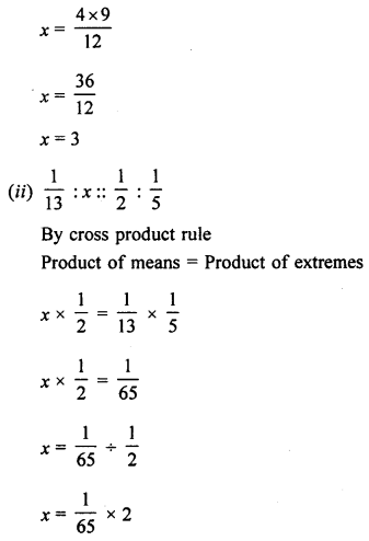 ML Aggarwal Class 7 Solutions for ICSE Maths Chapter 6 Ratio and Proportion Ex 6.2 Q3.1