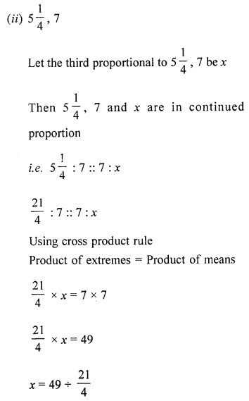ML Aggarwal Class 7 Solutions for ICSE Maths Chapter 6 Ratio and Proportion Ex 6.2 Q6.1