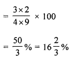 ML Aggarwal Class 7 Solutions for ICSE Maths Chapter 7 Percentage and Its applications Check Your Progress Q6.2